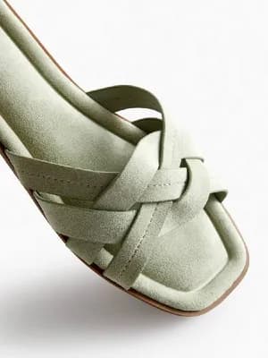 Primark suede Weave Sandals 38