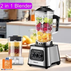 Sokany 2 in 1 Blender Juicer 2.5L