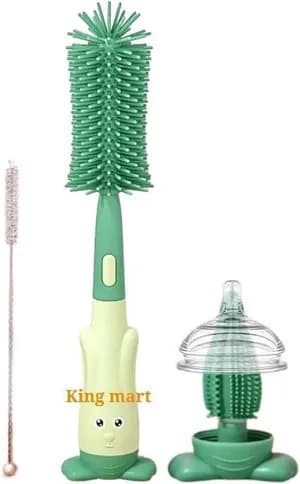 3in1 Silicone Bottle Cleaning Brush