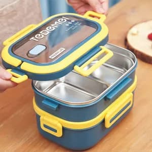 TEDMEI Kids Lunch Box Stainless Steel