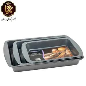 3PCS Hotchef Granite Non-Stick Oven Tray