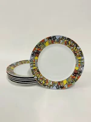 Queen Sheba Traditional Ceramic Dinner Plate