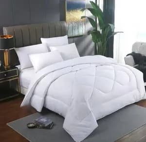 White Cotton Comforter Bedding Set