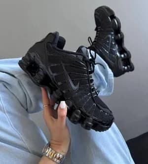 Nike Shox TL Triple Black Unisex Shoes