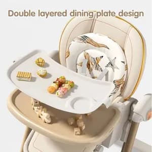 High chair with swing