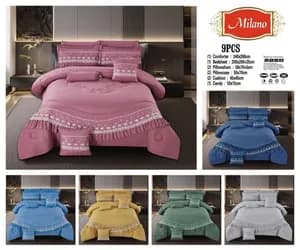 Milano Cotton Comforter Set 9PCS