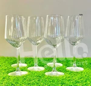 Large Quality Wine Glass Set of 6