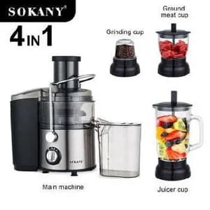 Sokany 4-in-1 Juice Extractor 1200W