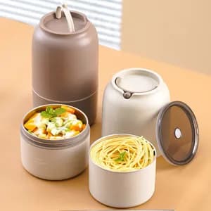 2 in 1 Insulated Thermal Lunchbox