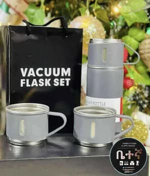 Stainless Steel Vacuum Flask Set