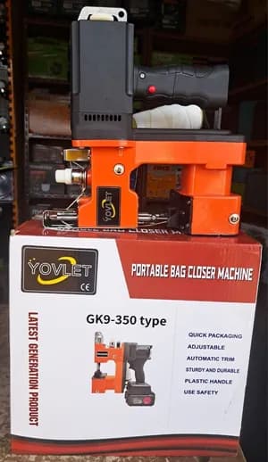 YOVLET GK9-350 Portable Bag Closer Machine