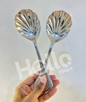 Shell Design Food Serving Spoon