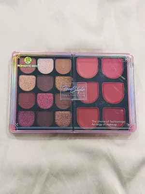 Eyeshadow and cream blush palette