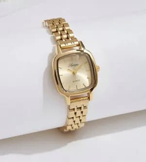 Elegant Women's Gold Watch