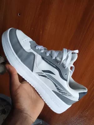 Li-Ning White Grey Sneakers Size 41