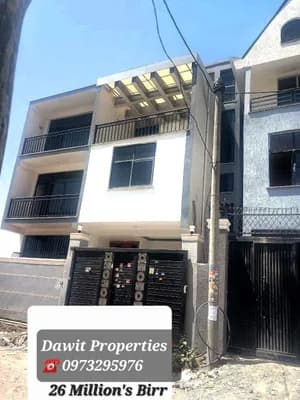 150 sqm G+2 House Shale Diaspora