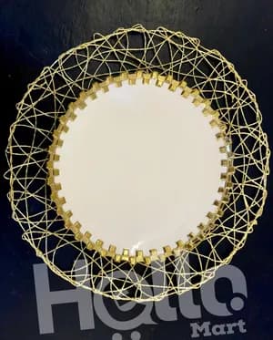 Gold Wire Dining Table Mat