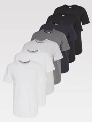 ONLY & SONS ONSJEFF 7 PACK T-Shirts