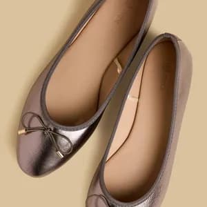 MAX Slip On Bow Ballerina Flat