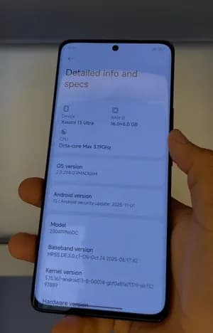 Xiaomi 13 Ultra 256GB 16GB