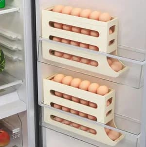Slide Style 3-Tier Egg Storage Rack