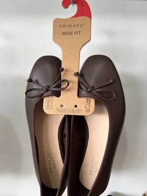 Primark wide fit bow ballerina flat