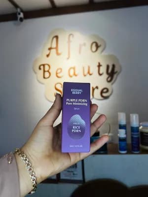 Eqqual berry purple pdrn pore minimzing serum