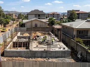 250 sqm G+3 Foundation Land Ayat