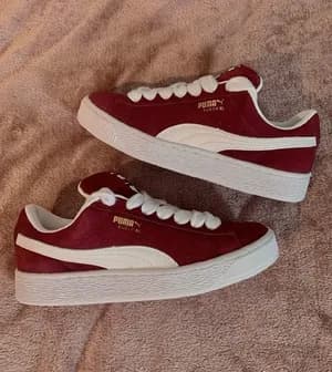 Puma California Suede Team Red Unisex Shoes