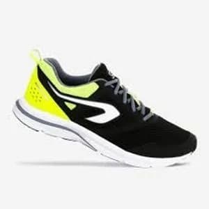 Black Neon Running Sneakers