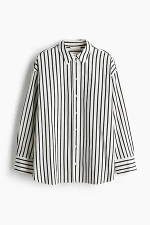 H&M Striped Shirt for Women Size 42/L