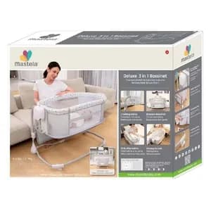 Deluxe 3-in-1 Baby Bassinet