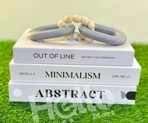 3 Pcs Decorative Books Set