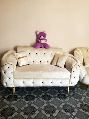Modern White Sofa Set
