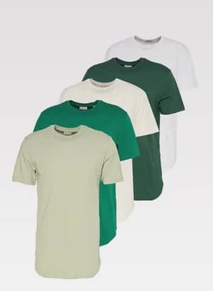 ONLY & SONS 5 Pack T-Shirts