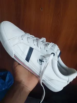 Polo White Sneakers Size 45