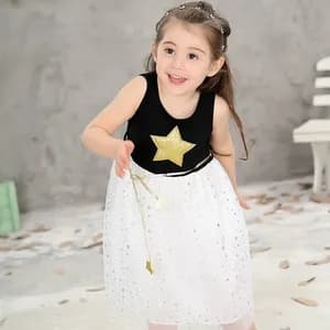 Sleeve-less Party Dress