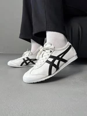 Onitsuka Tiger Mexico 66 Tokuten White Black Women's