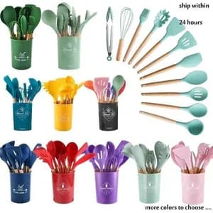 12pcs Silicone Kitchen Set