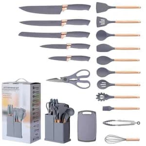Silicone Kitchenware Knife Utensil Set