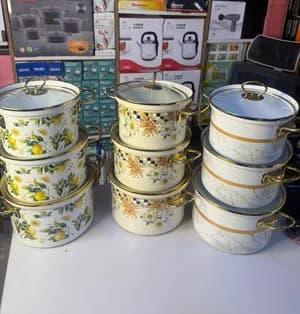 Enamel kettle set 4.5L