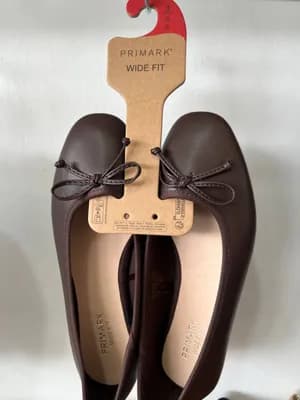 Primark wide fit bow ballerina flat
