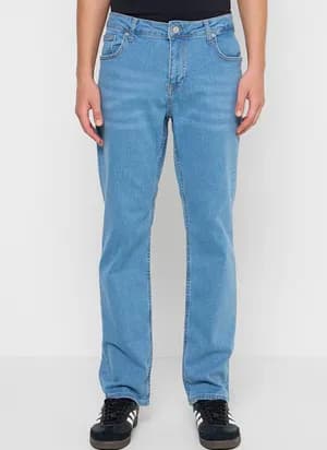 MATINOQUE Straight Leg Jeans