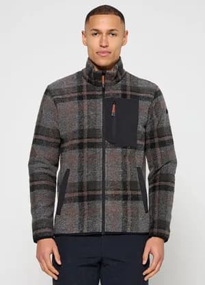 CMP Plaid Wool Jacket