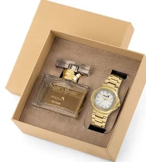 Women's Wristwatch 55 ML Perfume Set