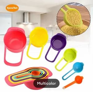 6 Set Measuring Cups