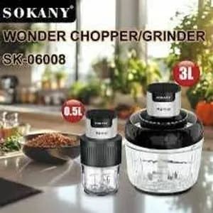 SOKANY 2 in 1 grinder