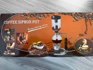 Japanese-style vacuum siphon coffee maker