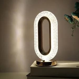 LED Crystal Table Lamp