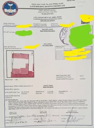 504 sqm Construction Land Megenagna Bole